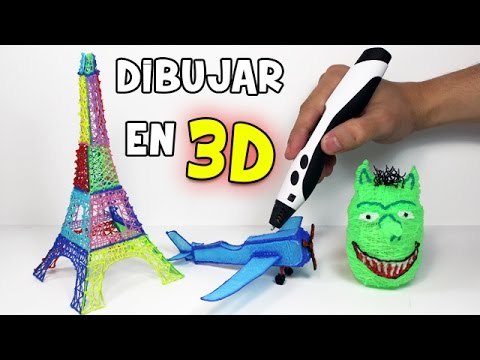 Dibujar en 3D con un Lápiz 3D