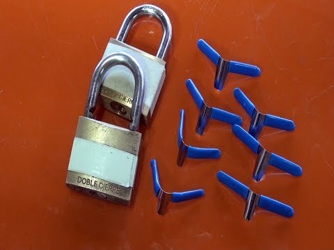 Abrir candados en segundos