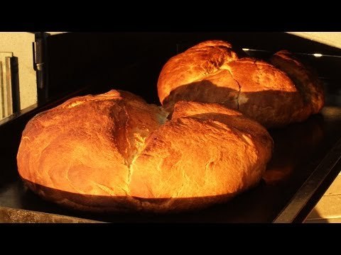  Pan casero al horno a leña