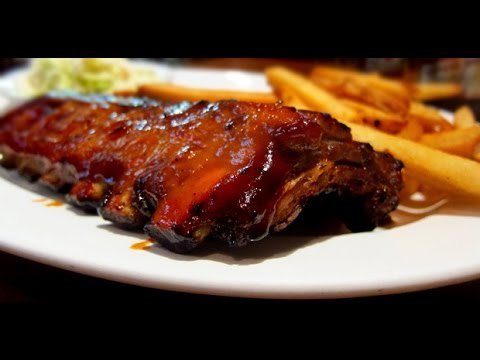 Costillitas de cerdo BBQ 