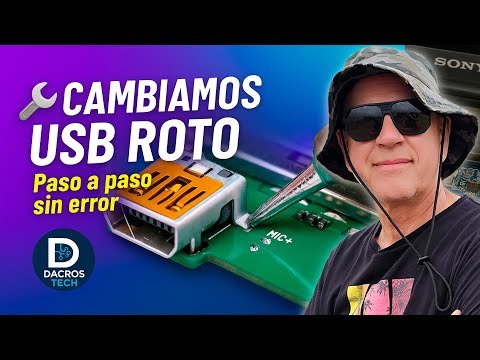 Como reparar  puertos USB en un portatil