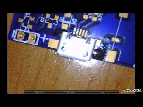 Tutorial de soldadura SMD, Micro USB