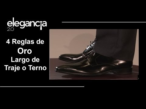 Reglas de oro en el largo de un traje