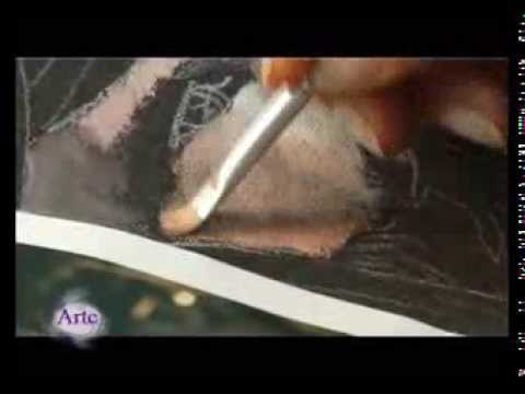 Pintar un rostro en acrílico