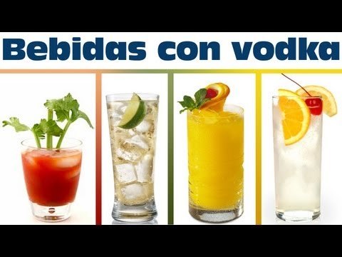Cocteles con vodka fáciles de preparar