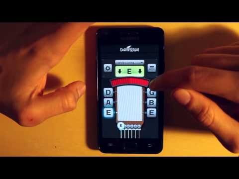 Afinar la guitarra con Android