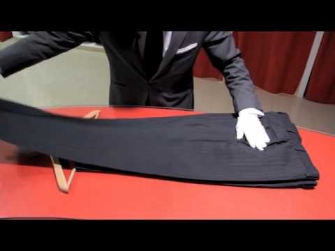 Como debes colgar un pantalón