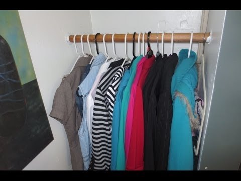 Como ganar espacio en tu closet