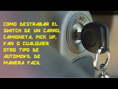 Como destrabar el switch de un coche