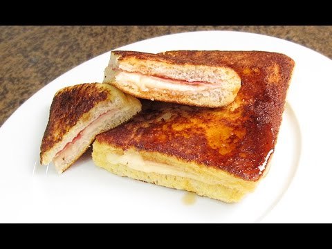 Sandwich Montecristo de Jamón y Queso