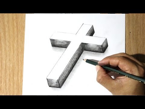 Dibujar una Cruz - Dibujar a Jesus