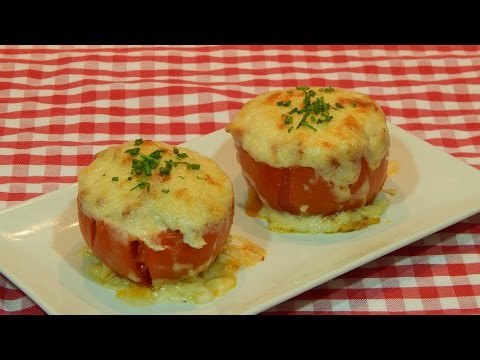 Tomates rellenos de carne