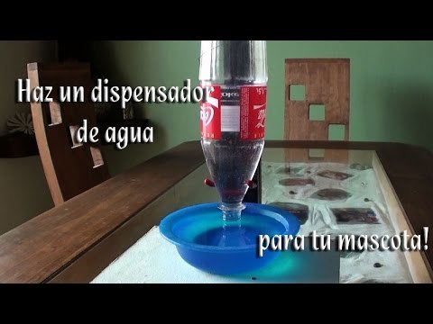 Dispensador de agua para tu mascota