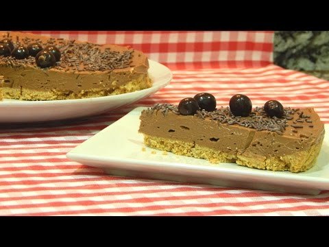 Tarta de queso y nutella sin horno