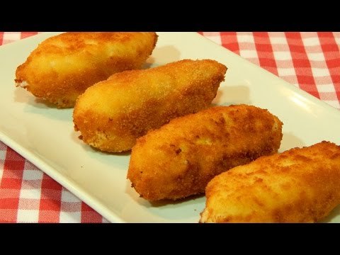Croquetas de queso cremosas