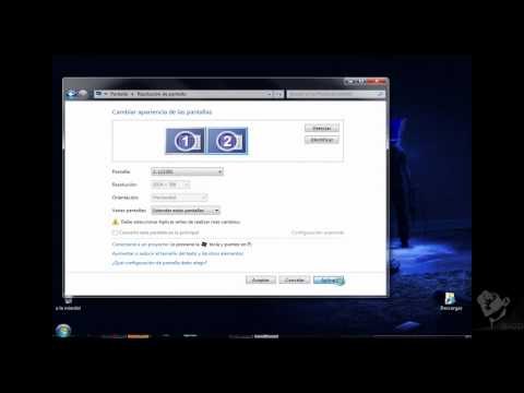 Agregar un monitor externo a portatil