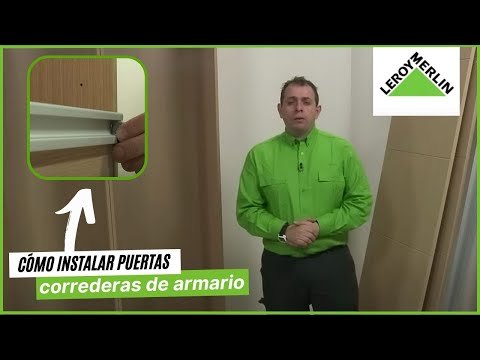 Instalar puertas correderas de armario