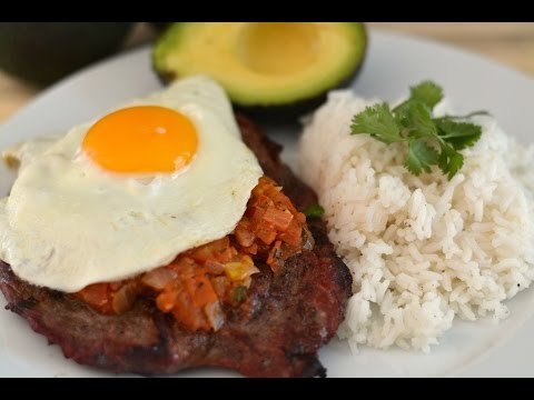 Receta de Bistec Caballo 