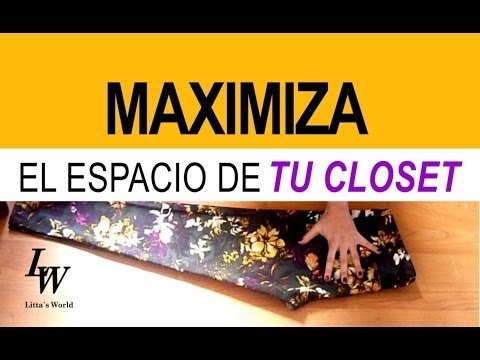 Como doblar un jean y ganar espacio