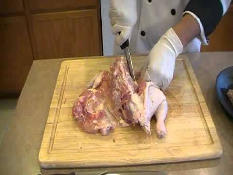 Como deshuesar un pollo