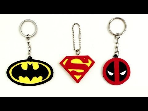 Colgantes y llaveros caseros