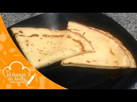 Masa para hacer Crepes dulces 