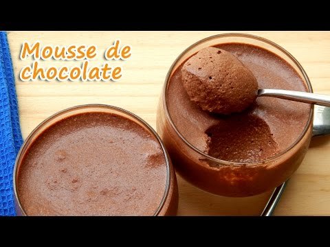 Mousse de chocolate