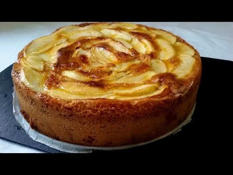Tarta de manzana muy fácil
