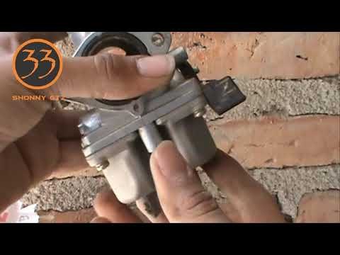Limpieza de carburador de moto