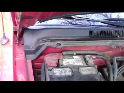 Prevenir entrada de agua al coche