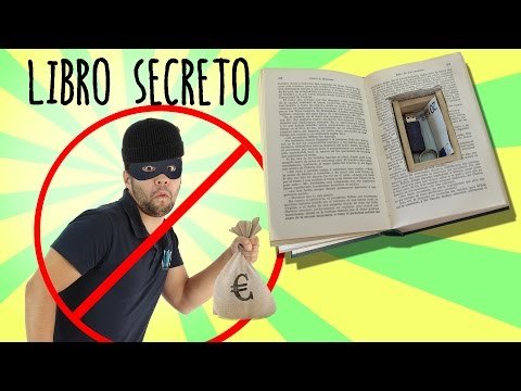 Hacer un escondite secreto con un libro