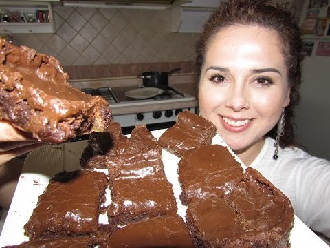 Como hacer brownies de chocolate