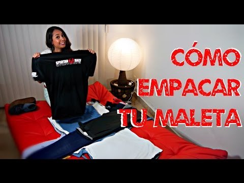 Cómo empacar una maleta