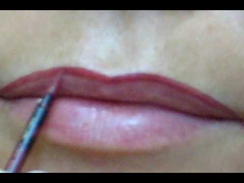 Como maquillar labios finos