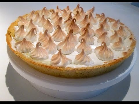 Pie de limon con merengue