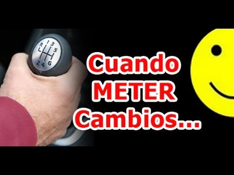 Aprendiendo a conducir. Hacer los cambios