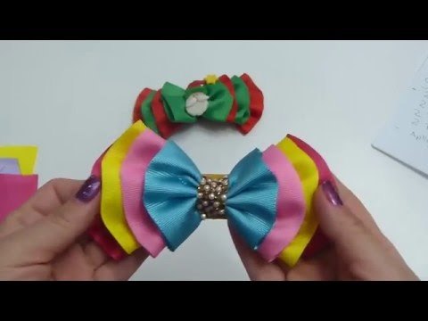 Hacer lazos/ Moños para el cabello de Niñas