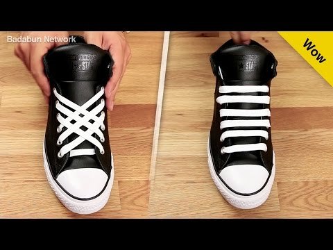 Tips para amarrar las agujetas.