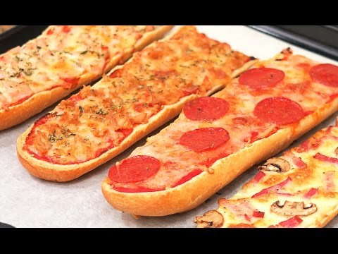 Pizzas fáciles y rápidas de hacer con pan