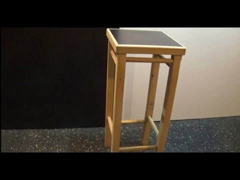 Carpintería - Banqueta de madera