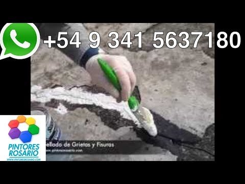 Aprende a sellar grietas y fisuras