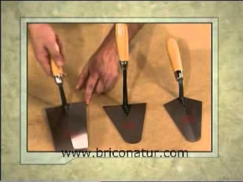 Paletas de albañilería