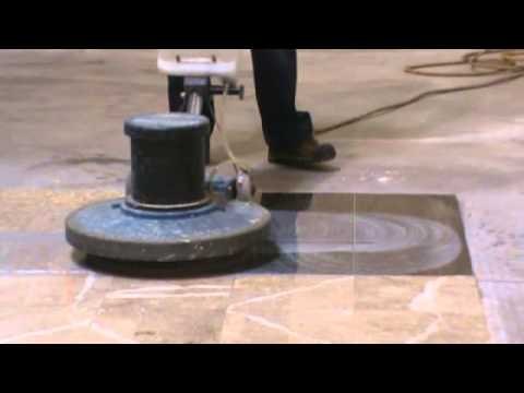 Pulir piso de granito