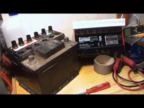 Recarga de batería de coche