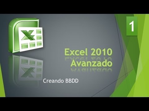 Base de datos en Excel