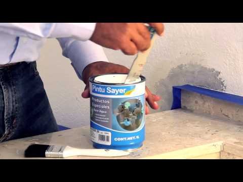 Reparar una pared húmeda