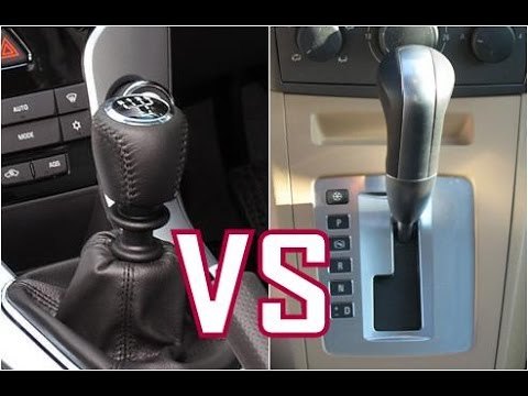 Cual es mejor transmisión Automática o Manual