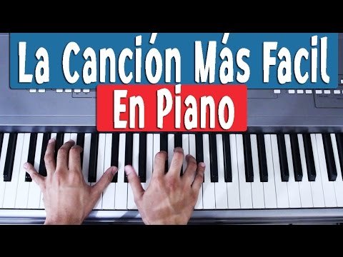 Canciones fáciles en piano para principiantes