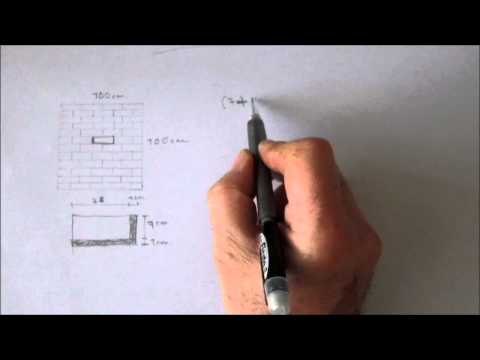 Albañilería - Cálculo de cantidades de ladrillos