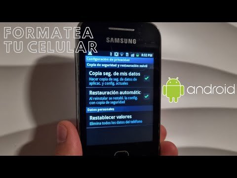 Formatear cualquier celular con android